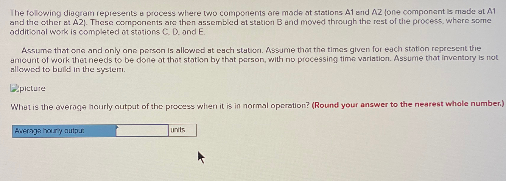 Solved The following diagram represents a process where two | Chegg.com