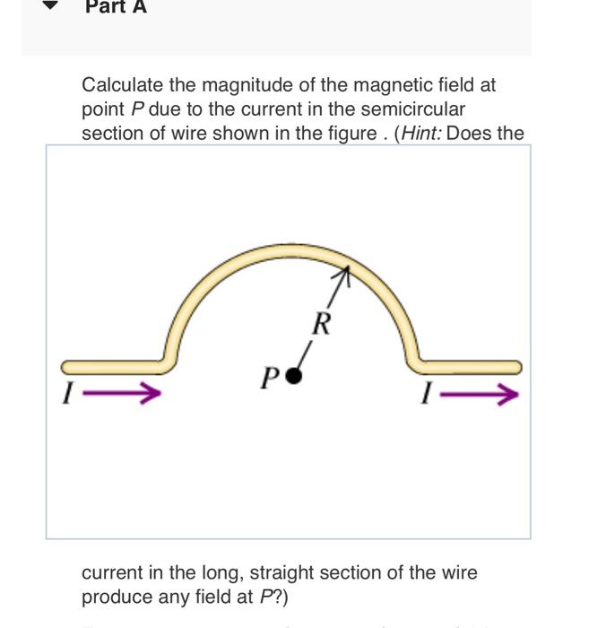 Solved Part A Calculate the magnitude of the field