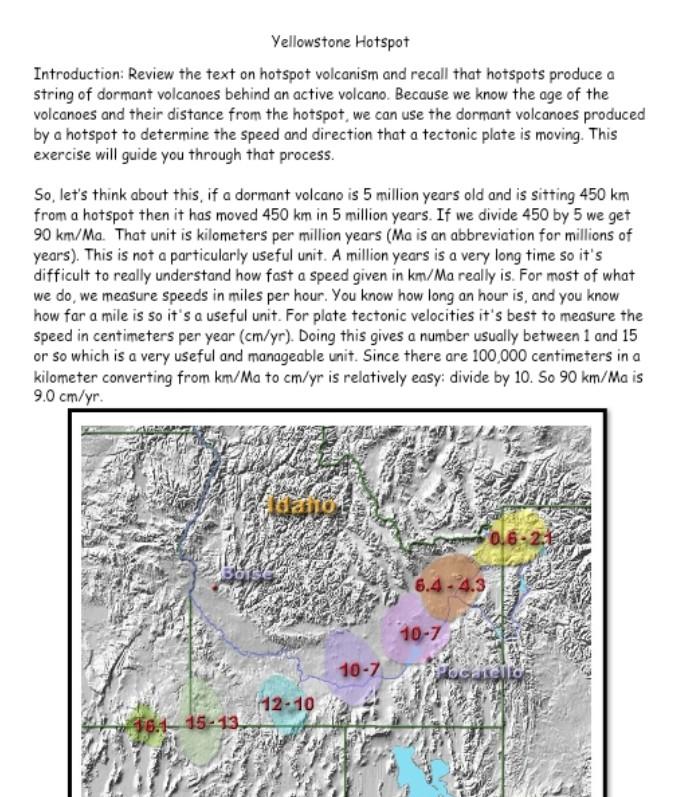 Solved 9) The Hawaii hotspot produces mafic volcanoes while