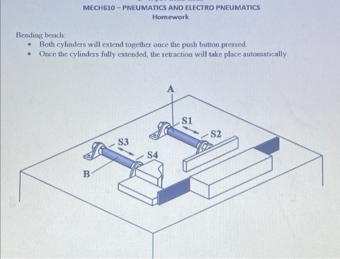 Solved ((please flow this !!))1. Draw the pneumatic | Chegg.com