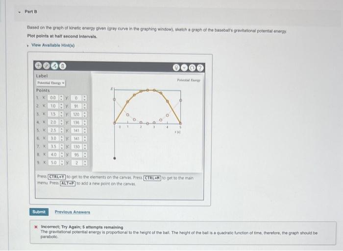 Solved A baseball is thrown directly upward at time t=0 and