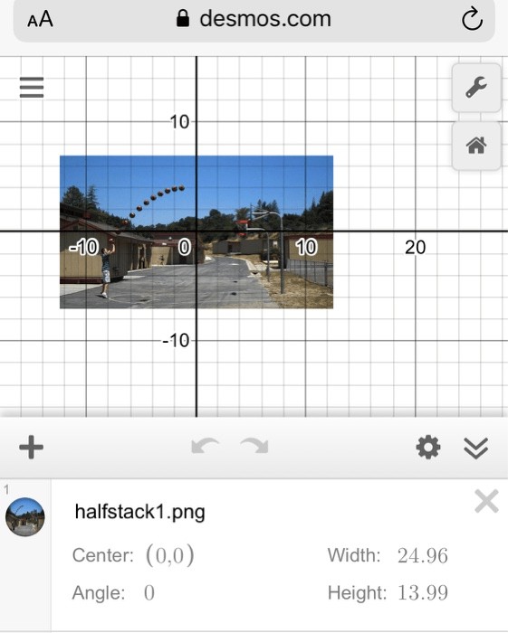 The Image Above Shows The Path Of A Basketball As