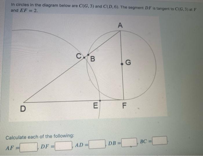 Solved In circles in the diagram below are C(G, 3) and | Chegg.com