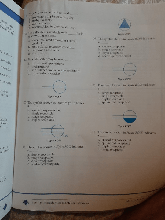 Solved Tipe MC cable may not be used in concrete or plaster