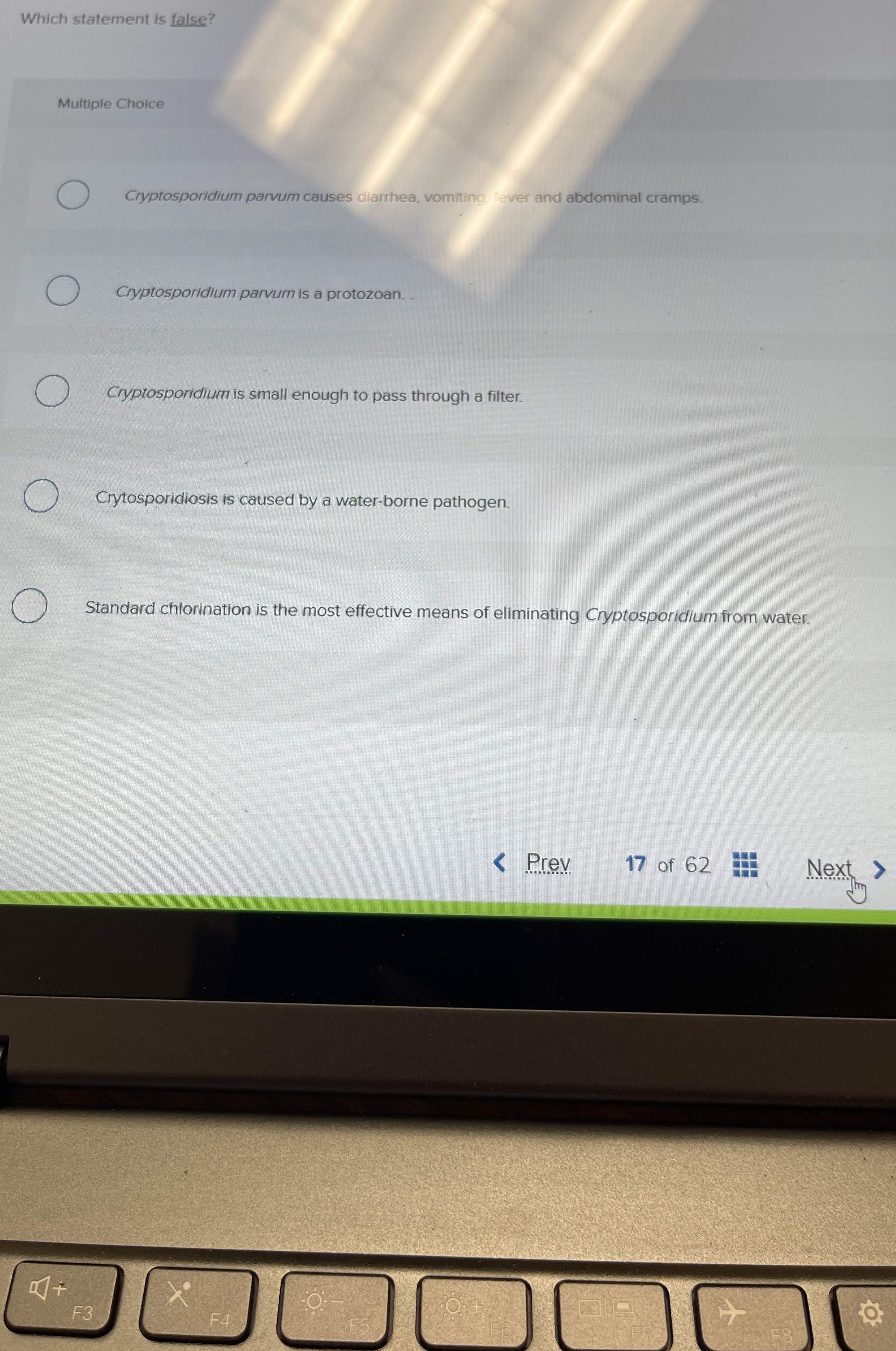 Solved Which statement is false?Multiple Choice