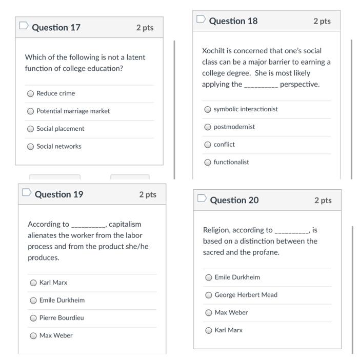 Solved Question 18 2 Pts Question 17 2 Pts Which Of The | Chegg.com