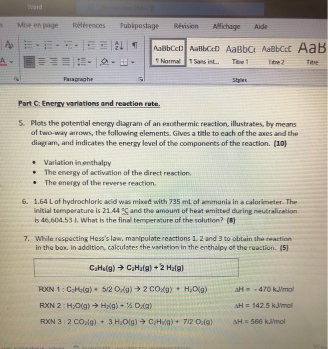 Solved 5. Plots the potential energy diagram of an | Chegg.com