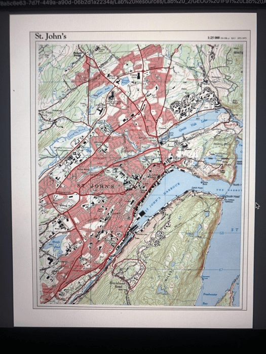 Part E Topographic Map Interpretation Using the map