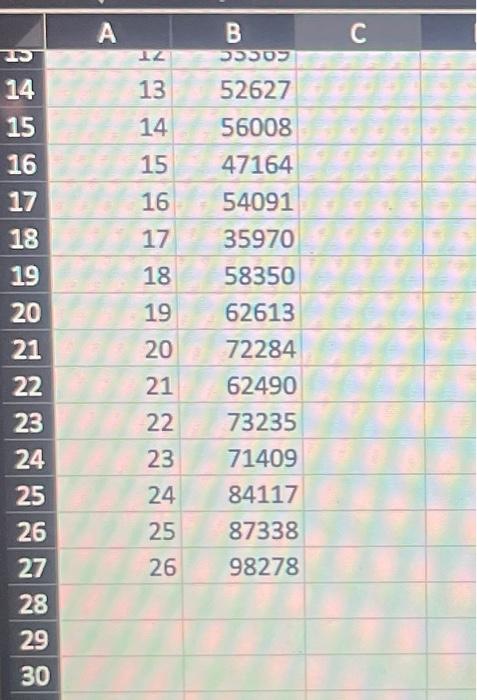 Solved The third worksheet in the workbook contains a time | Chegg.com