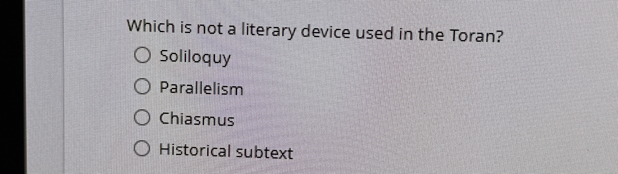Solved Which is not a literary device used in the