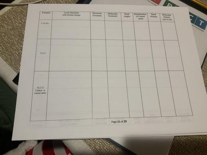 Solved For Lewis with formal charge Hond Angles We of Cestal | Chegg.com