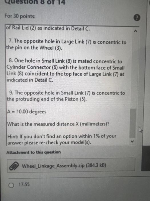 Solved E31101 Build this assembly in SOLIDWORKS (Wheel