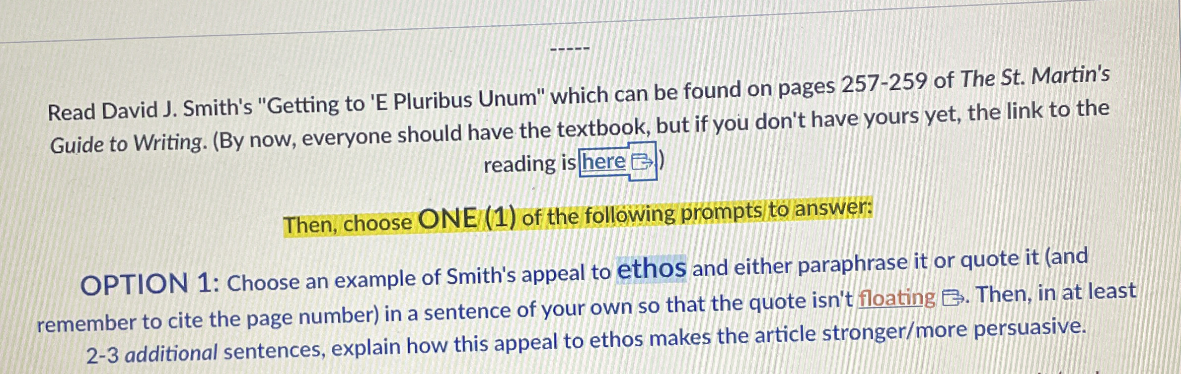 Read David J. ﻿Smith's "Getting to 'E Pluribus Unum"