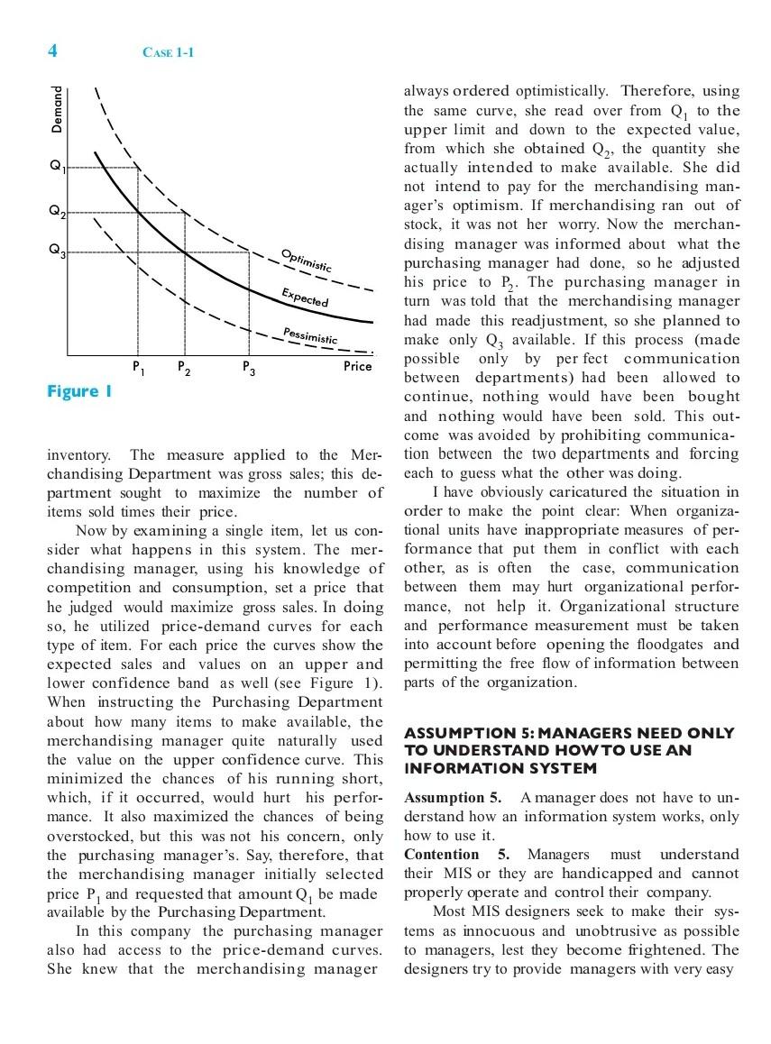 Case 11 Ackoff's Management Misinformation Systems