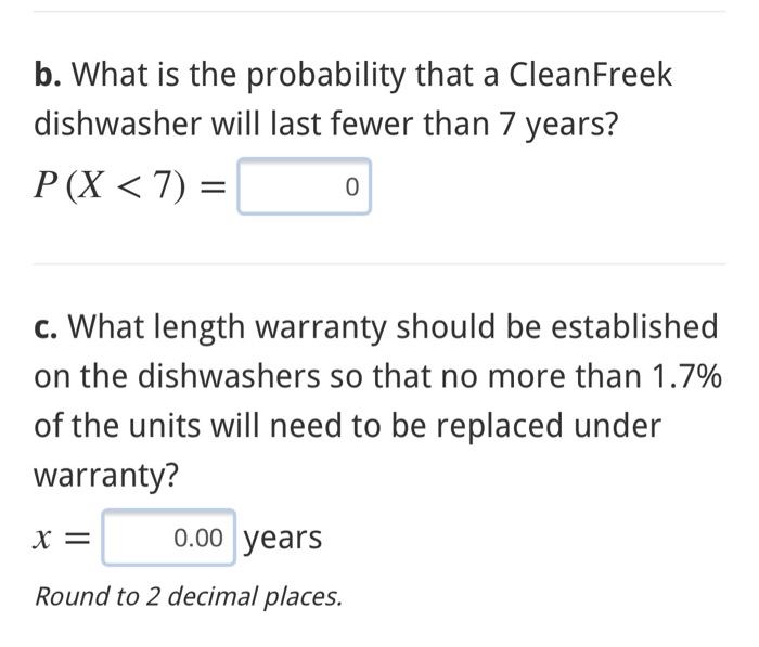 Solved Question 8 of 8 The average lifespan of a CleanFreek