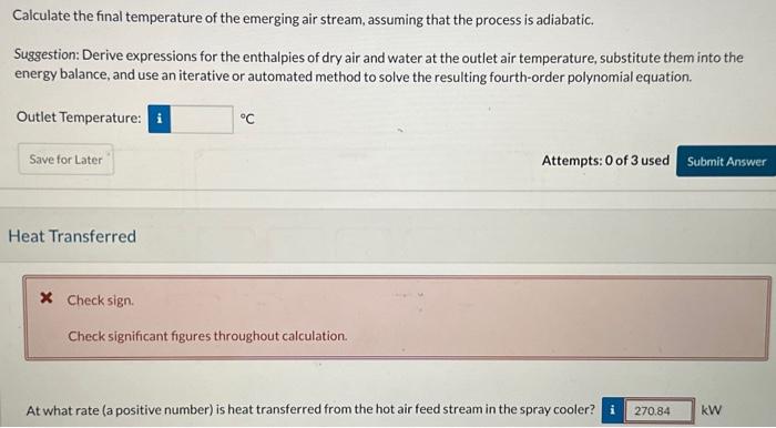 Solved For the flow diagram below, use two material balances | Chegg.com