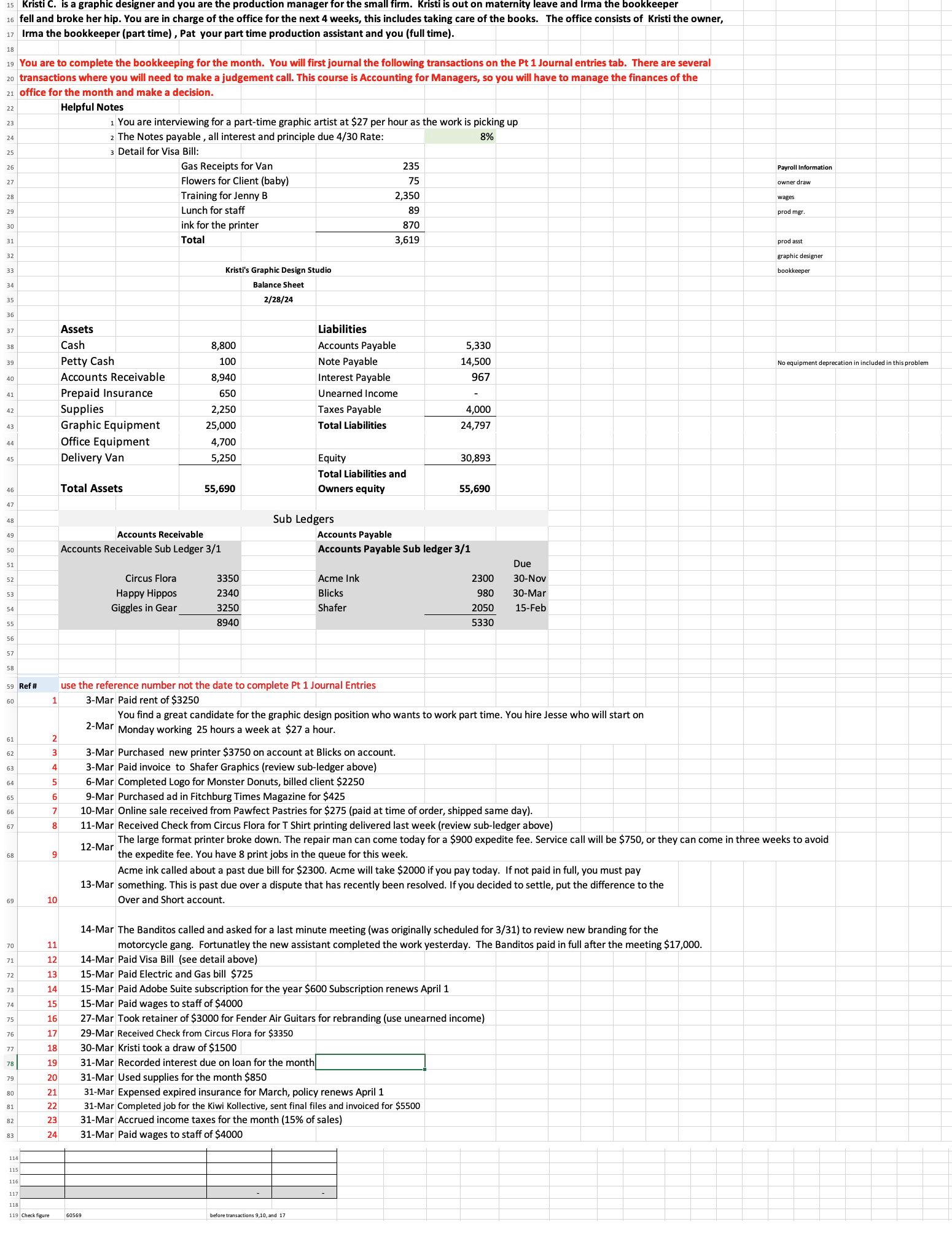 Solved Can someone correctly create a Journal Entry for the