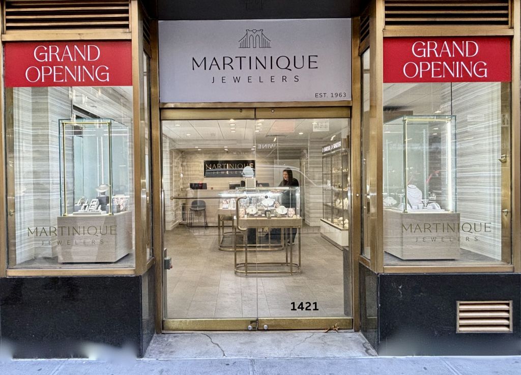 Martinique Jewelers Grand Opening Sale, New York, December 2023