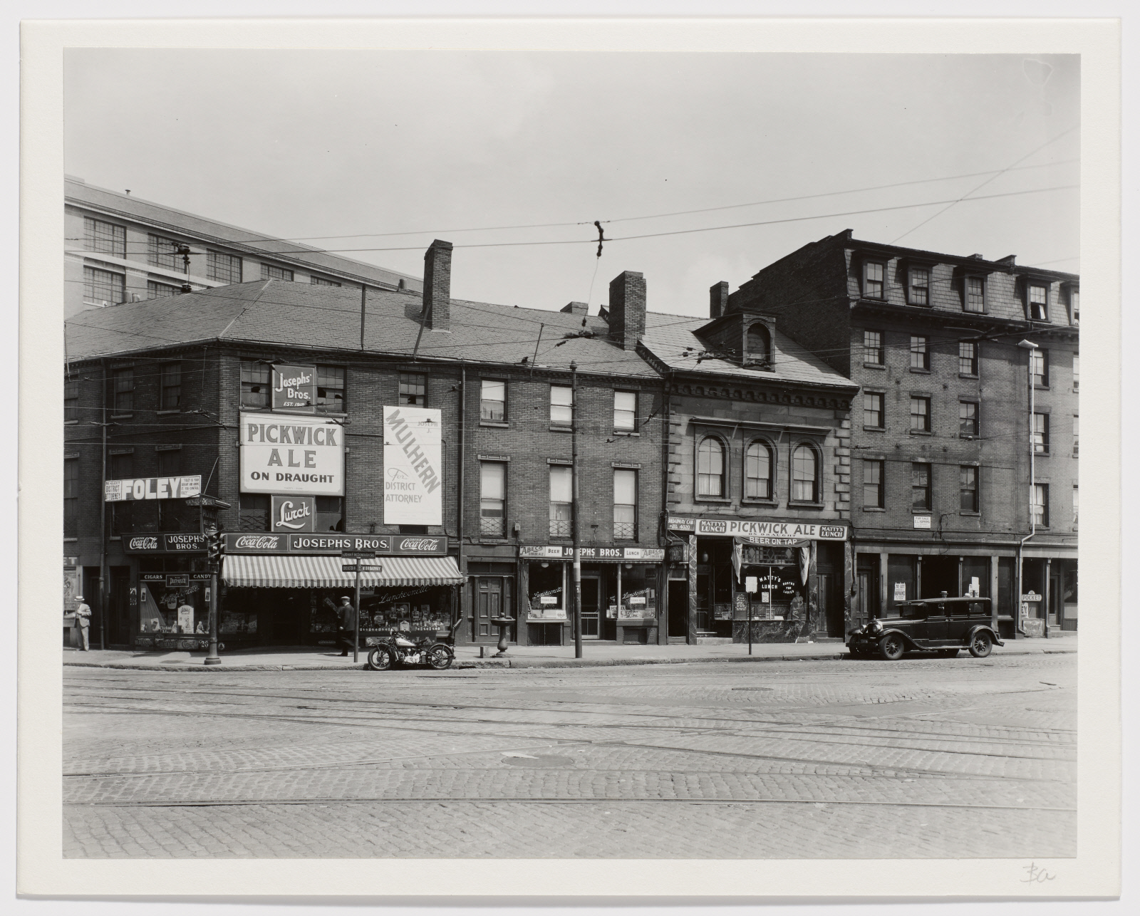 Brick Houses, West Broadway at Dorchester Avenue, Boston