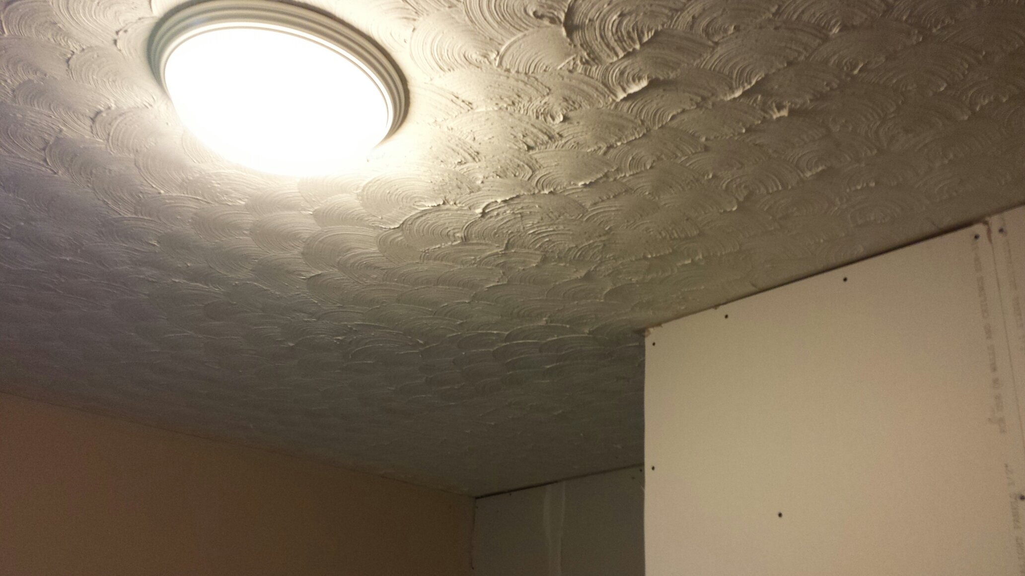 How To Plaster Over Stipple Ceiling Shelly Lighting