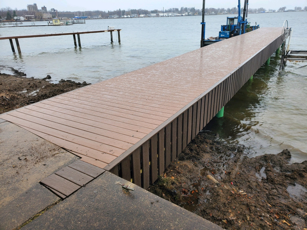 Maintenance Free Boat Docks in WNY Martin’s Custom Tidesides