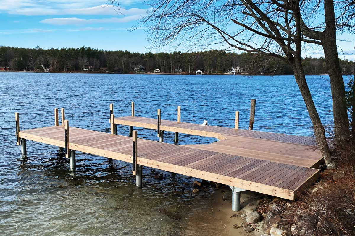 Floating Docks Lake Ontario NY Martin’s Custom Tidesides