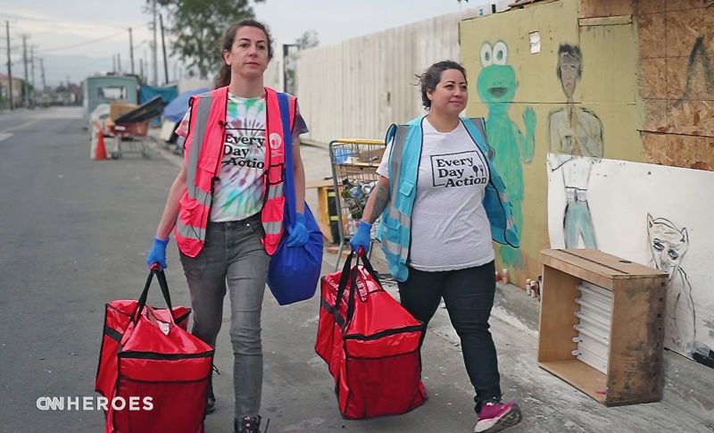 The ‘GrubHub’ for LA’s hungry: Bringing the film industry’s excess food to people in need