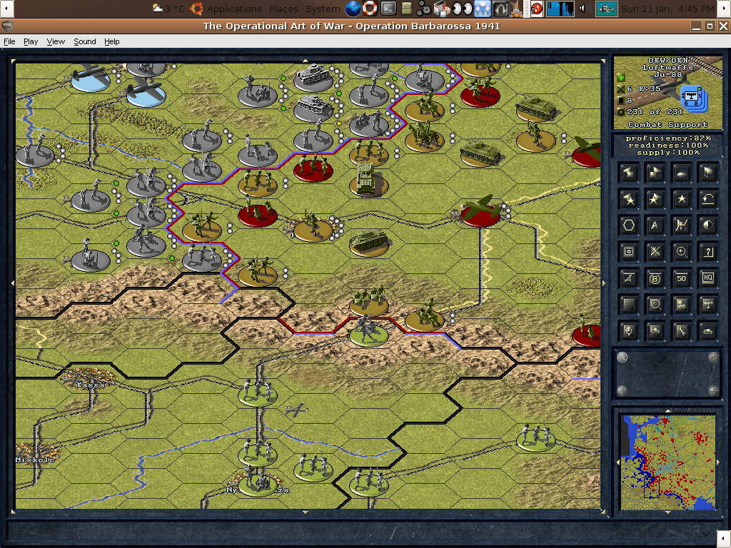 The Operational Art of War III Compatibility Database CodeWeavers