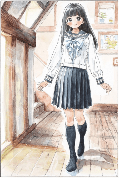 Twitter 上的 原稿残り1件/冊子レイアウト作成📚宇野草壁："#セーラー服女子のイラストだけで興味を持ってくれる方へ届け 最近描いてない… Https://T.co/Ktytfunhnh" / Twitter インタビュー】『明日ちゃんのセーラー服』博「明日小路は最初、”空っぽ”なキャラクターだった」｜コミスペ！