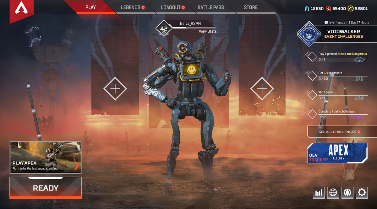 Apex Legends' Voidwalker Update Patch Notes, Wraith is the best!