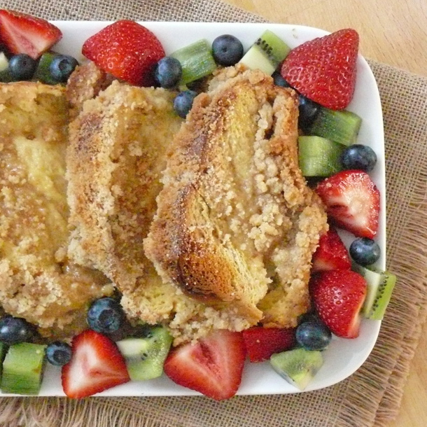 Vanilla Bean Baked French ToastCooking and Beer