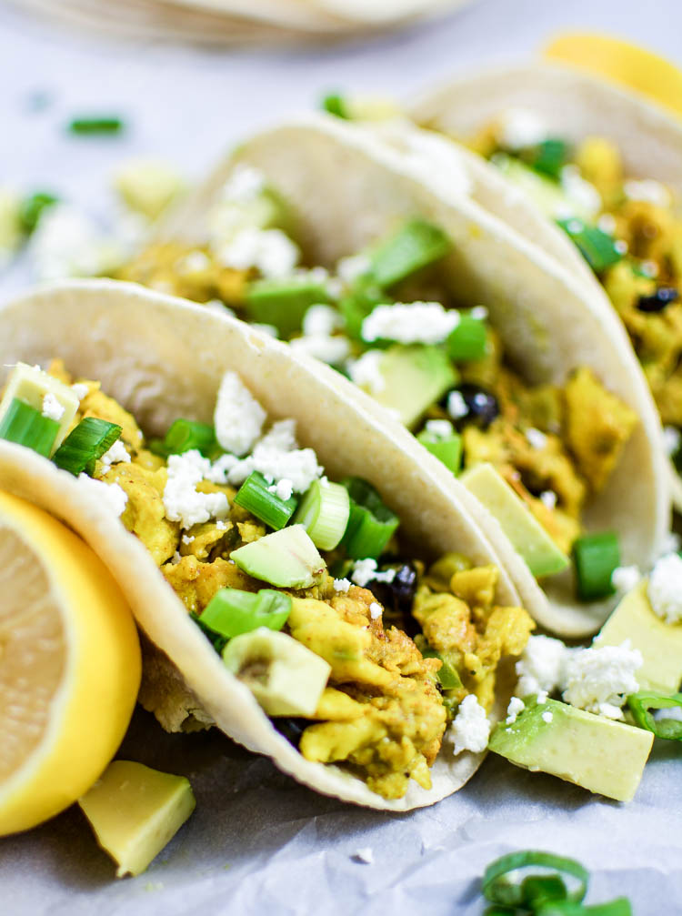 Scrambled Egg Tacos with Cotija CheeseCooking and Beer