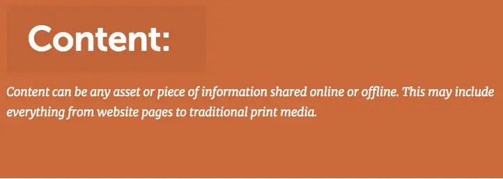 What is Content Definition and Examples CoSchedule