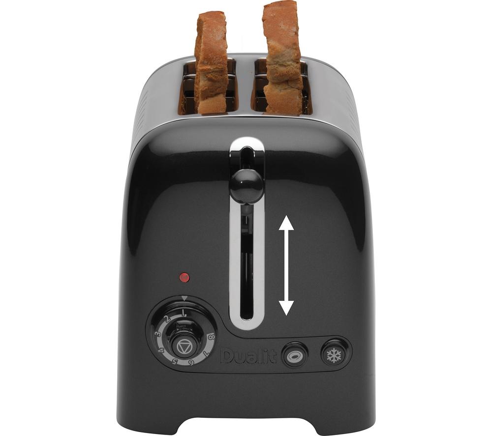 Buy DUALIT Lite 26205 2Slice Toaster Black Currys