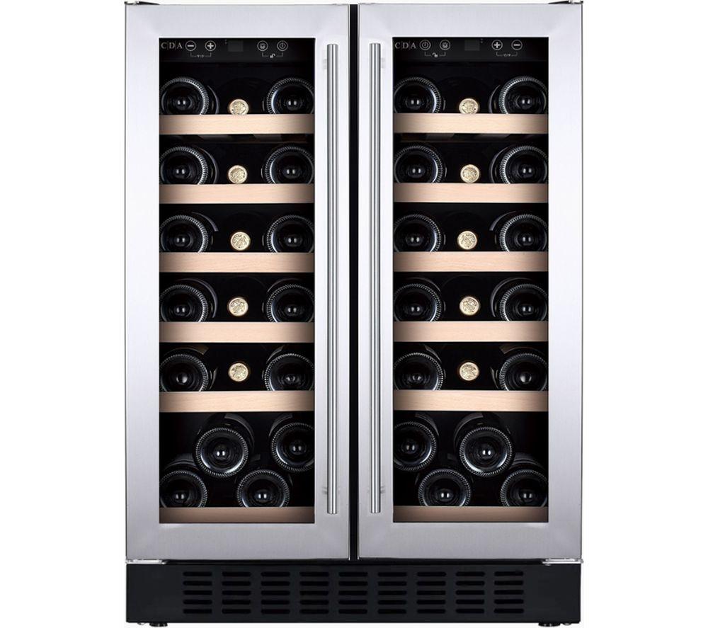 Buy CDA CFWC624SS Wine Cooler Stainless Steel Currys
