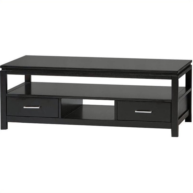 Contemporary Coffee Table in Black 84027BLK01KDU