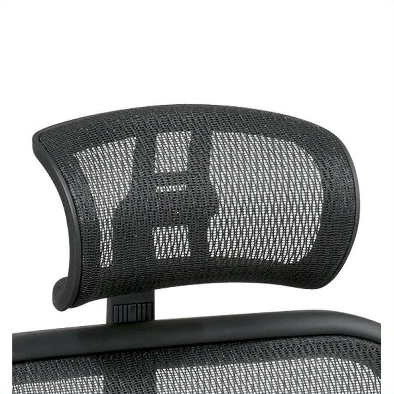 Office Star SPACE Breathable Black Mesh Fabric Headrest Fits 818 Only