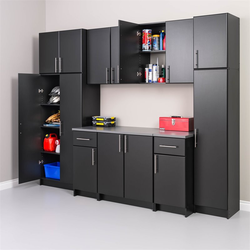 Prepac Elite 32" Storage in Black Cymax Business