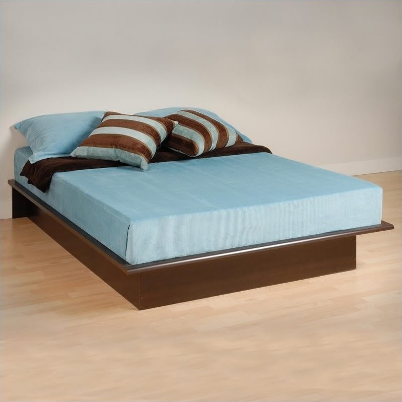 Double / Full Size Platform Bed in Espresso Finish EBD5475K