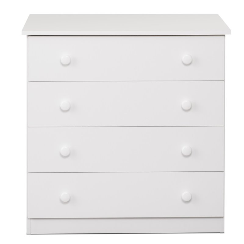 4 Drawer Chest in White WHD30314
