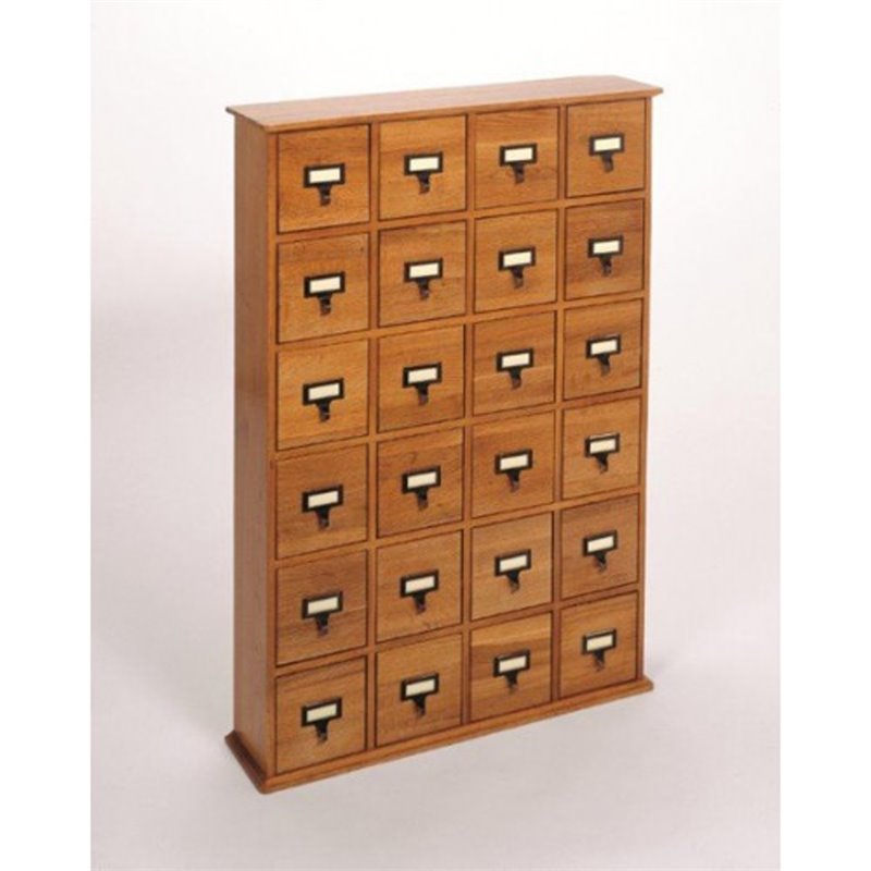 40" 24Drawer Storage in Walnut CD288W
