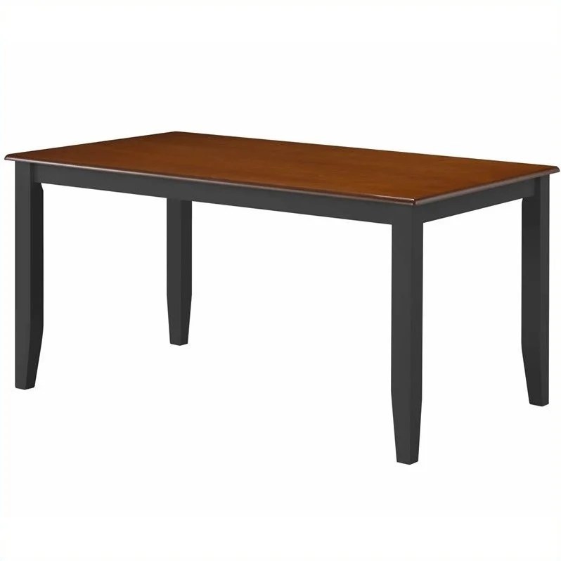 Boraam Bloomington Dining Table Set Black Cherry Boraam Bloomington 6 Piece Dining Set in Black/Cherry Cymax Business