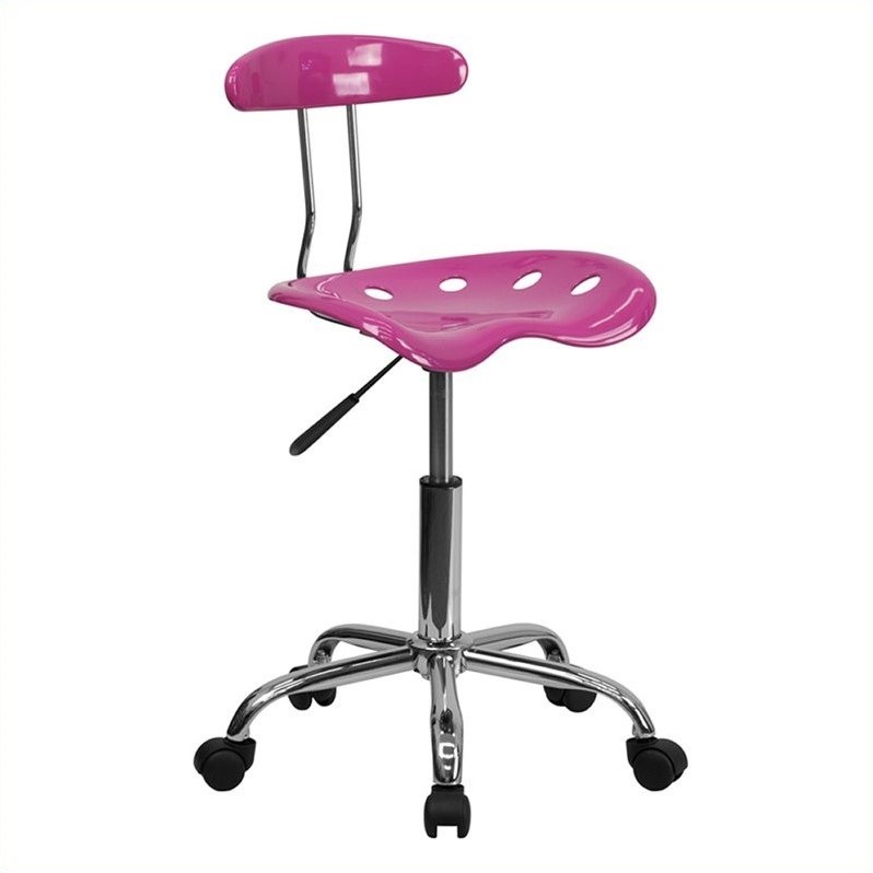 Flash Furniture Computer Task Office Chair in Pink eBay