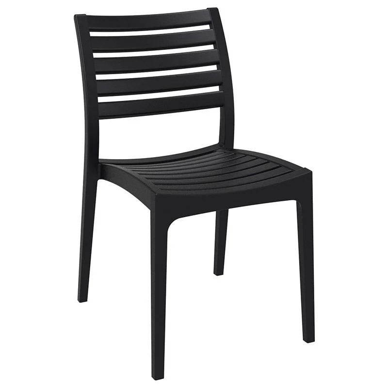 Compamia Ares Outdoor Patio Dining Chair in Black Cymax Business
