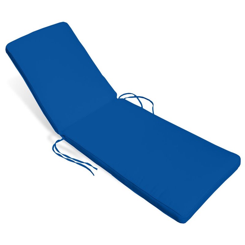 Compamia Aqua Modern Resin Pool Chaise Lounge in White Finish