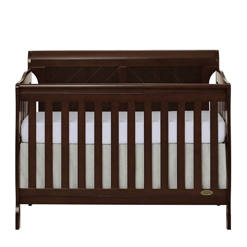 Dream On Me Ashton Full Panel Convertible 5 in 1 Crib in