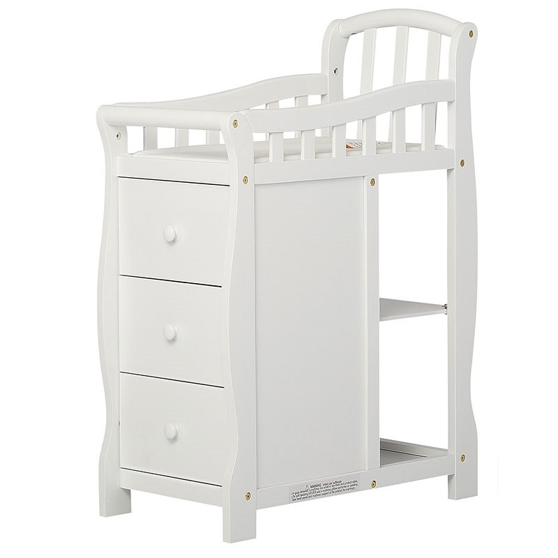 Dream On Me Casco 4in1 Convertible Mini Crib and Changing Table in