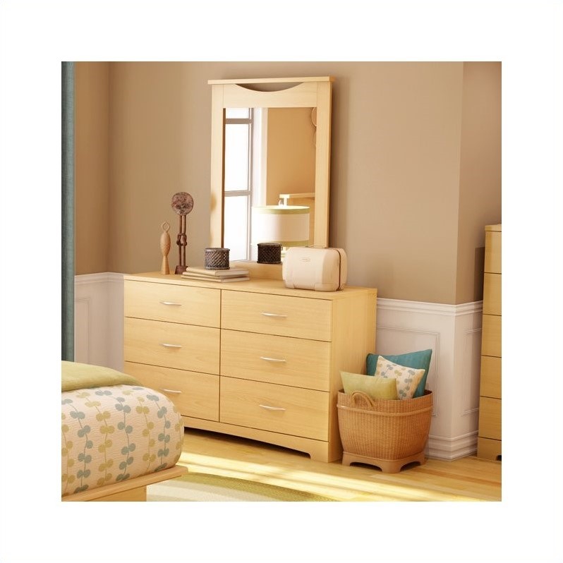 South Shore Copley Double Dresser in Natural Maple 3113010
