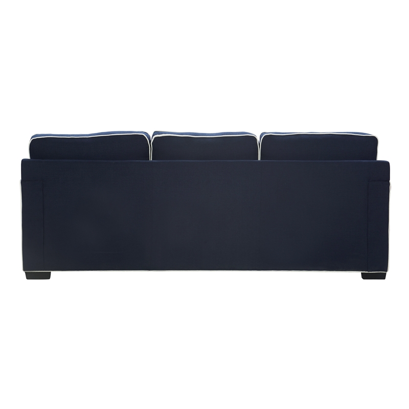 Tommy Hilfiger Cardiff Sofa American Navy with White Piping