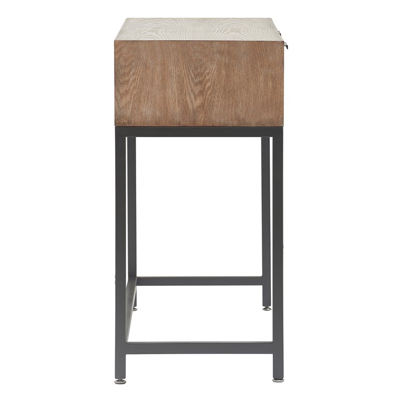 Tommy Hilfiger Hayworth Mirrored Console Table Ash Gray FUTB20068A